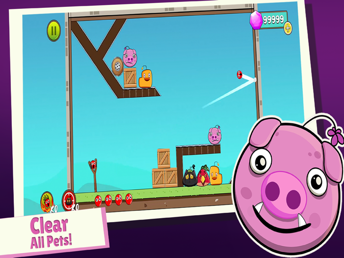 Angry Pet Shooter Puzzle