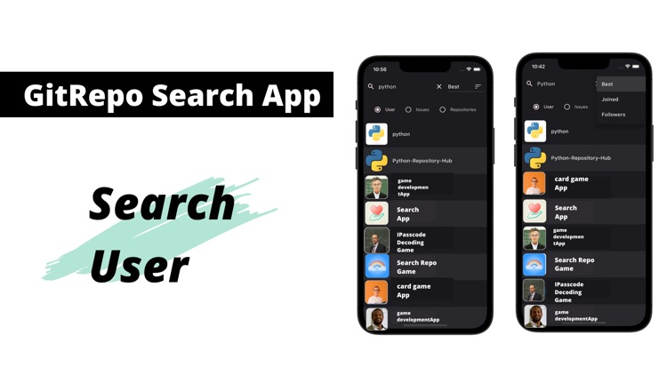 GitRepo easy Search App.simple screenshot-3