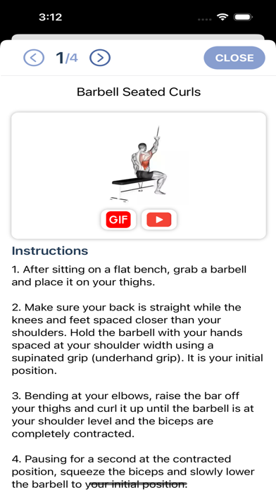 Olympia - Your Fitness Trainer Screenshot