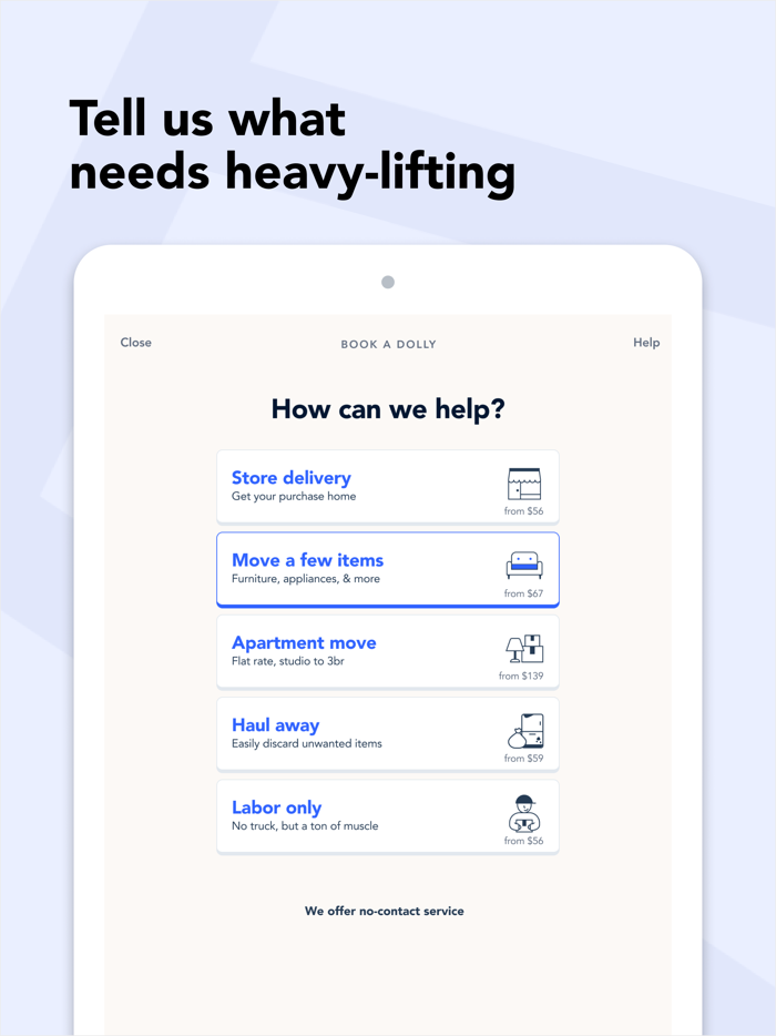 Dolly Moving and Delivery Help