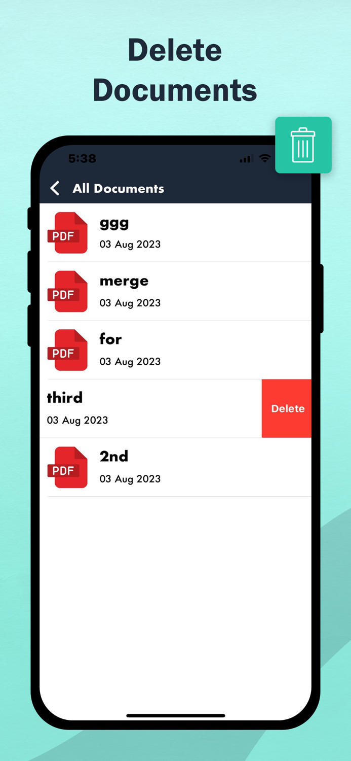 DScanner for iphone - pdfmaker