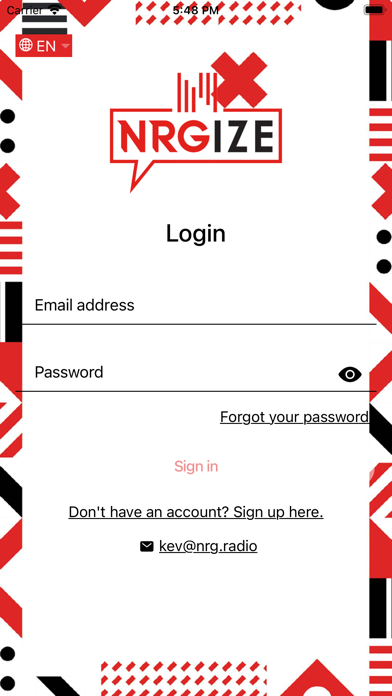 NRGIZE Africa Screenshot