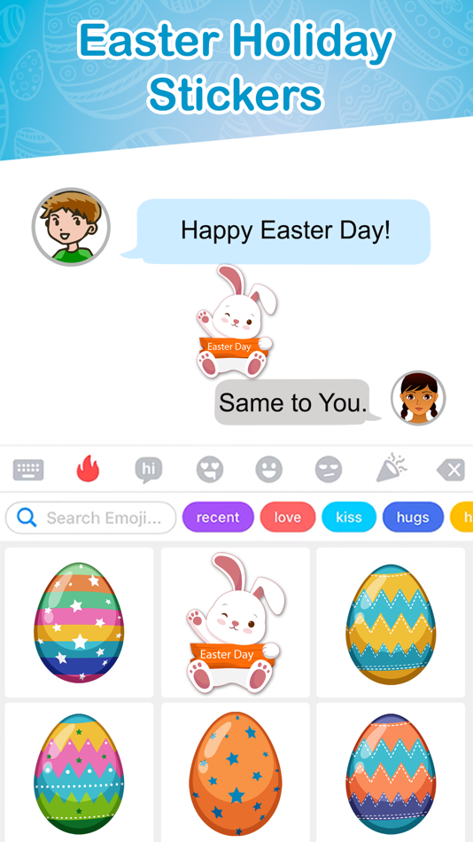 #3. Easter Holiday Stickers! (iOS) By: Neeraj .
