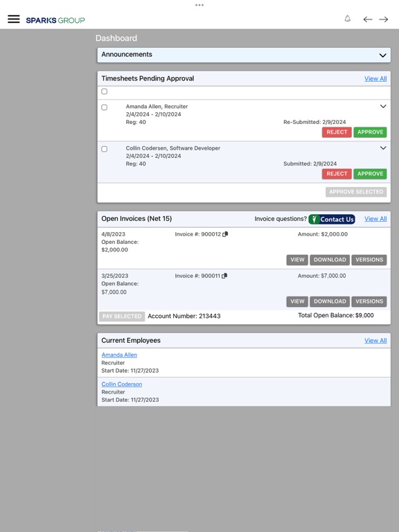 Sparks Group: Jobs & Staffing iPad screenshot 8 - Business app