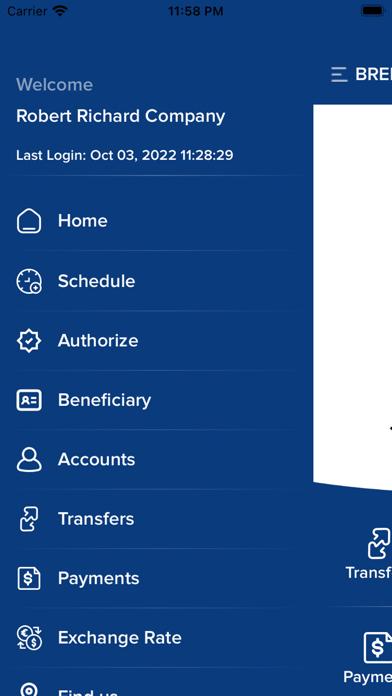 BFL Business Connect Screenshot