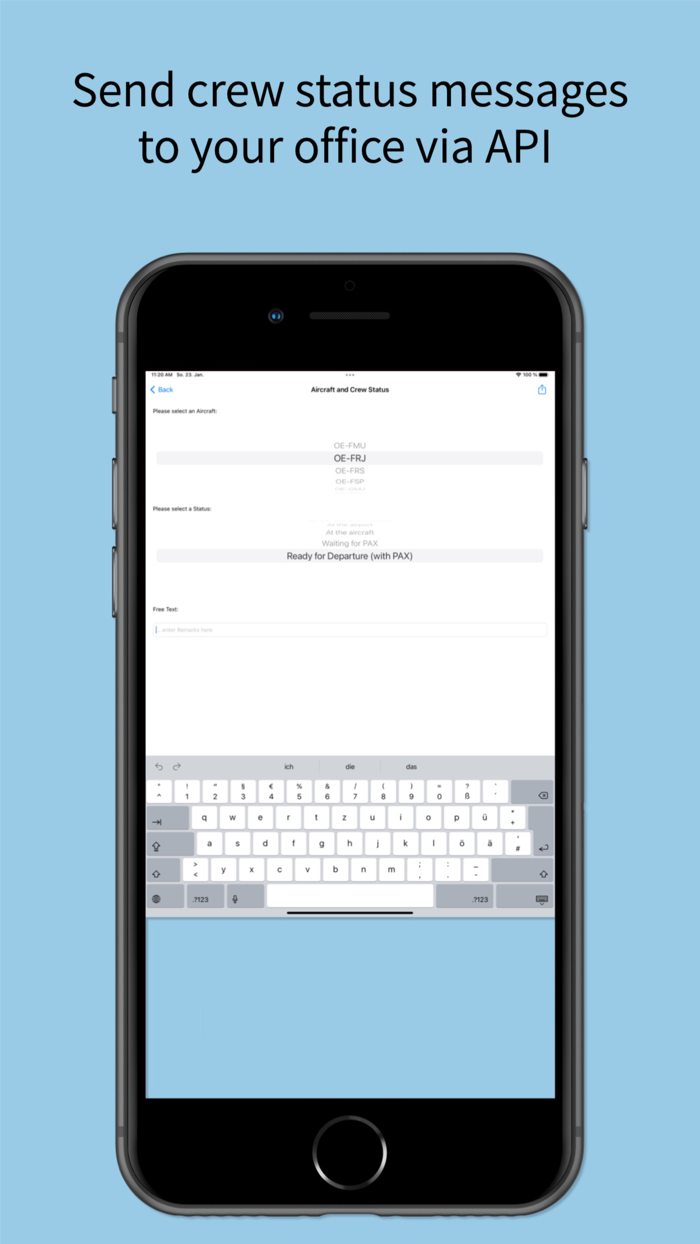 OpsControl Sheet for Aviation