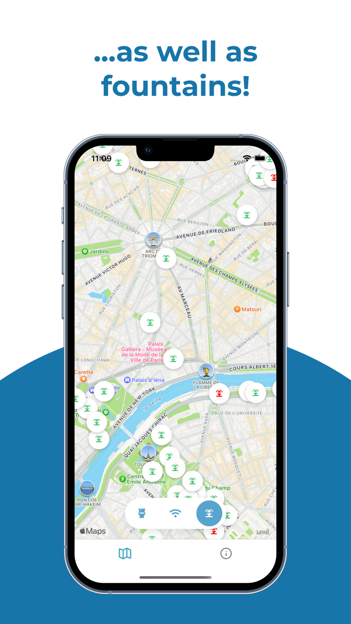 Paris  toilets WI-FI and more