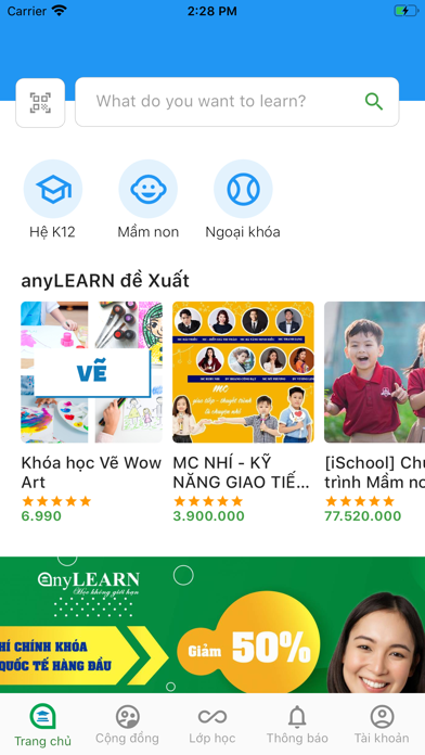anyLEARN Screenshot