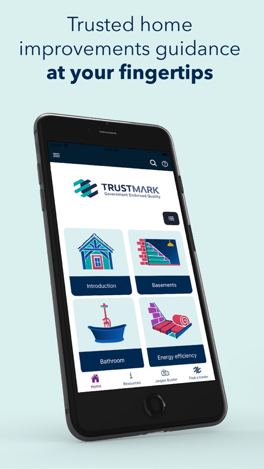 #1. TrustMark: Home Improvements (iOS) By: TSO (The Stationery Office)