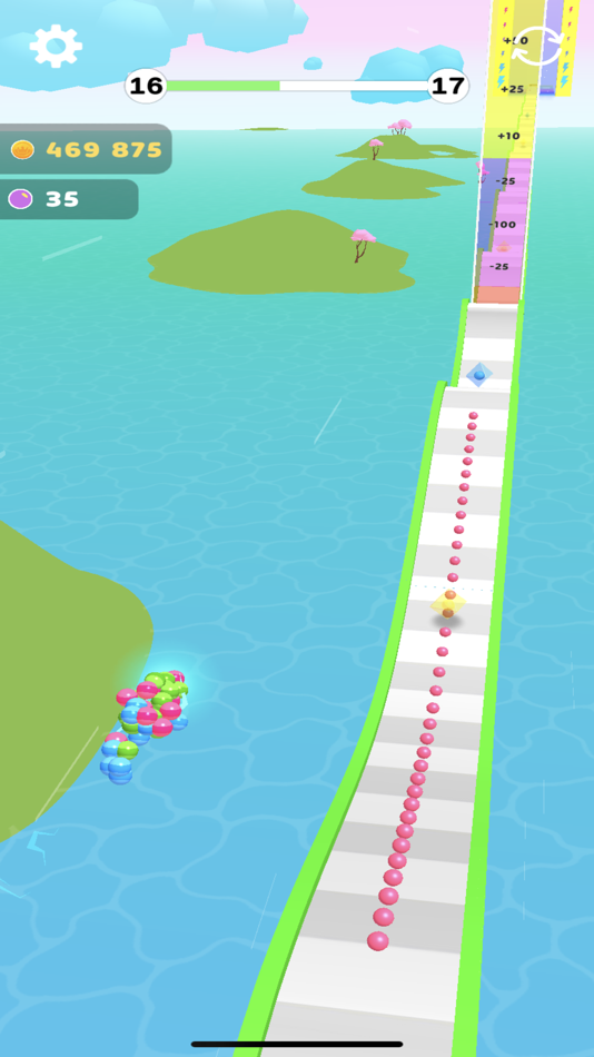 #3. Balls go High (iOS) 来自: Voodoo