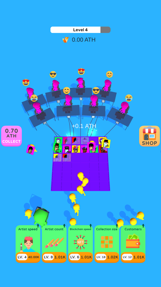 #4. Idle NFT (iOS) 由: SDP Games SAS
