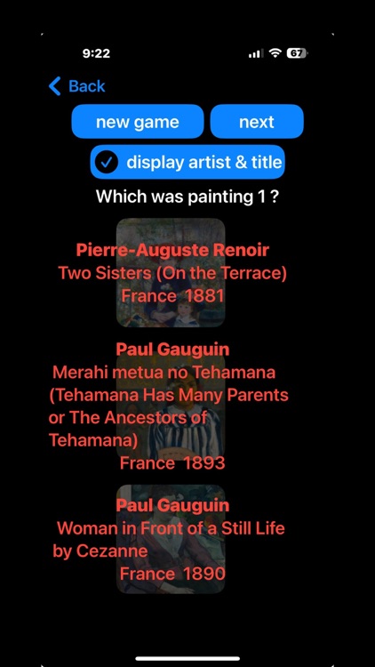 Explore Art History Game screenshot-5