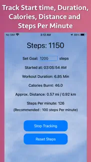 brisk walking tracker iphone screenshot 2