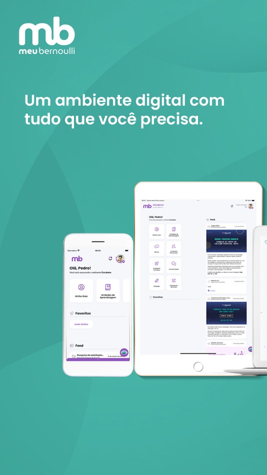 #1. Meu Bernoulli 4.0 (iOS) 由: Bernoulli Sistema de Ensino
