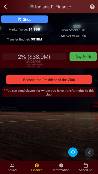 Basketball Agent Screenshot