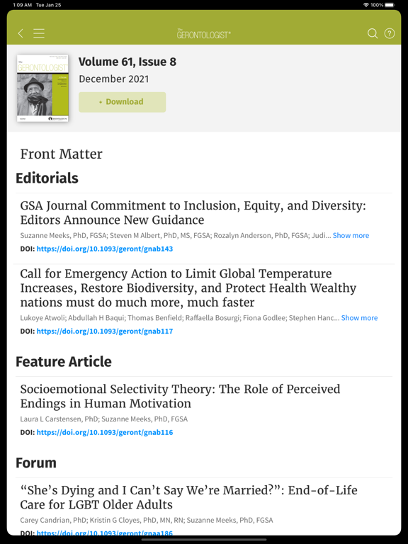 Screenshot #6 pour GSA (Journals)
