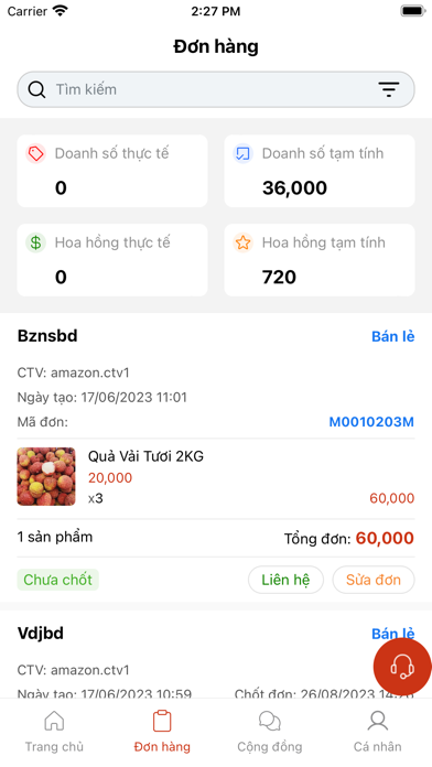 Amazon Fruits Screenshot