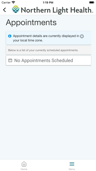 MyNorthernLightHealth Screenshot