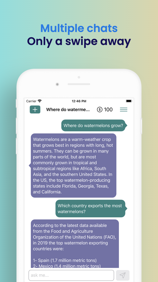 #3. Ask AI - No Subscription (iOS) 由: Henrik Bruntrup