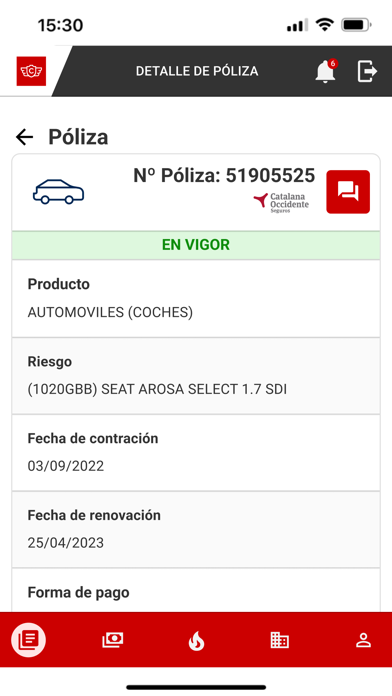 App "Mi Corredor" Screenshot