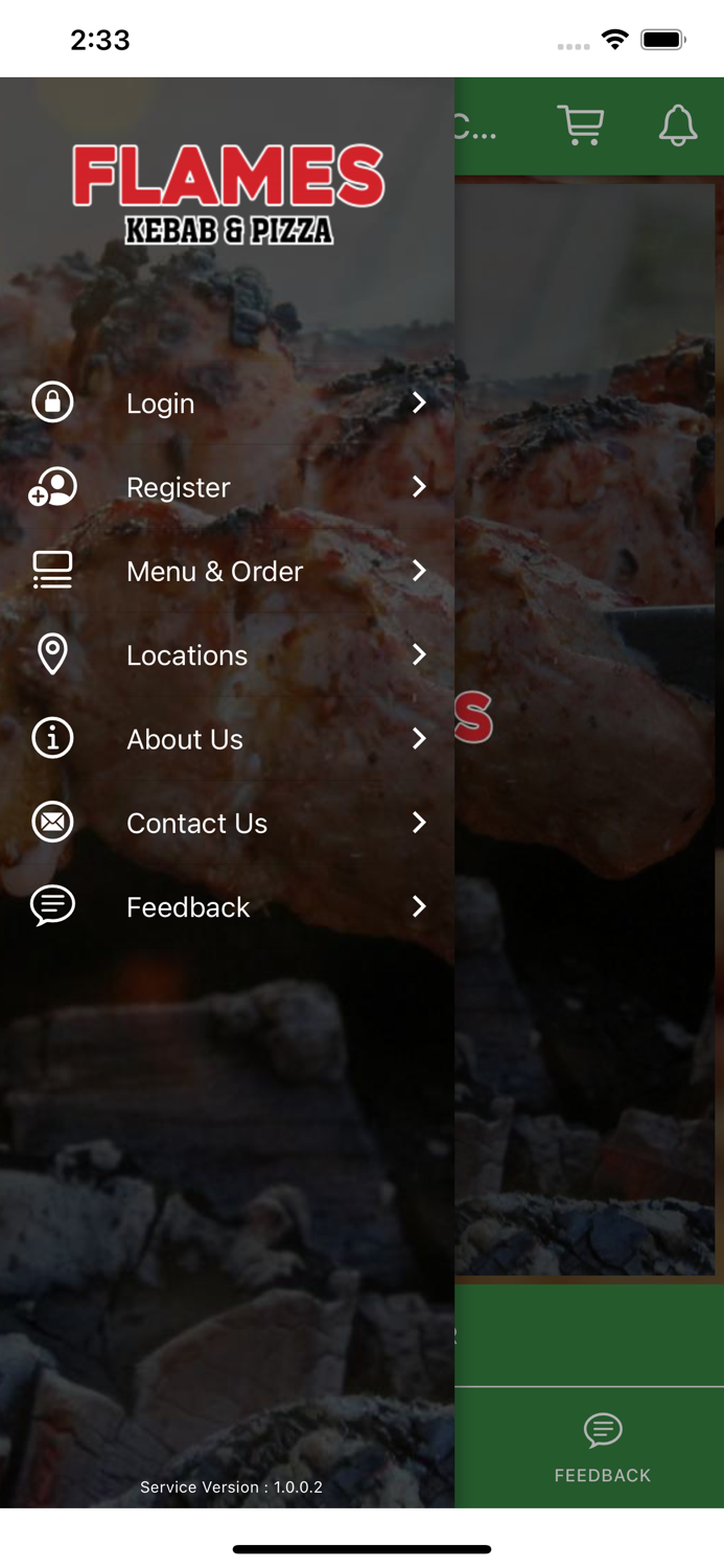 Flames Kebab Pizza Chicken