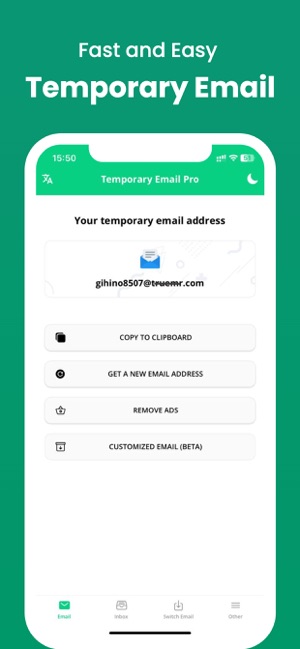 Temp Mail - E-mail temporário na App Store