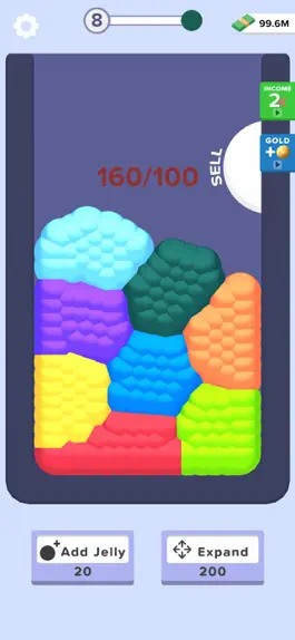 Game screenshot Merge the Jelly apk