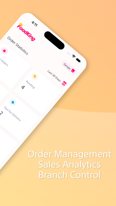 FoodKing - Manager Screenshot