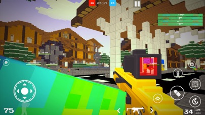 Screenshot #1 pour Block GUN 3D: FPS Shooter