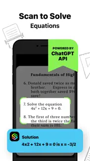 solvo: ai homework helper iphone screenshot 1