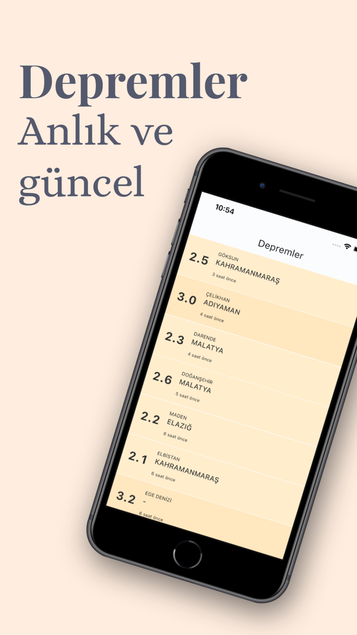 Depremler Anlık ve Net