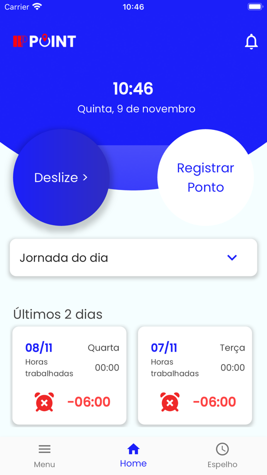 #5. RP Point One (iOS) 由: REALPONTO COMERCIO E SERVICO DE RELOGIO DE PONTO LTDA