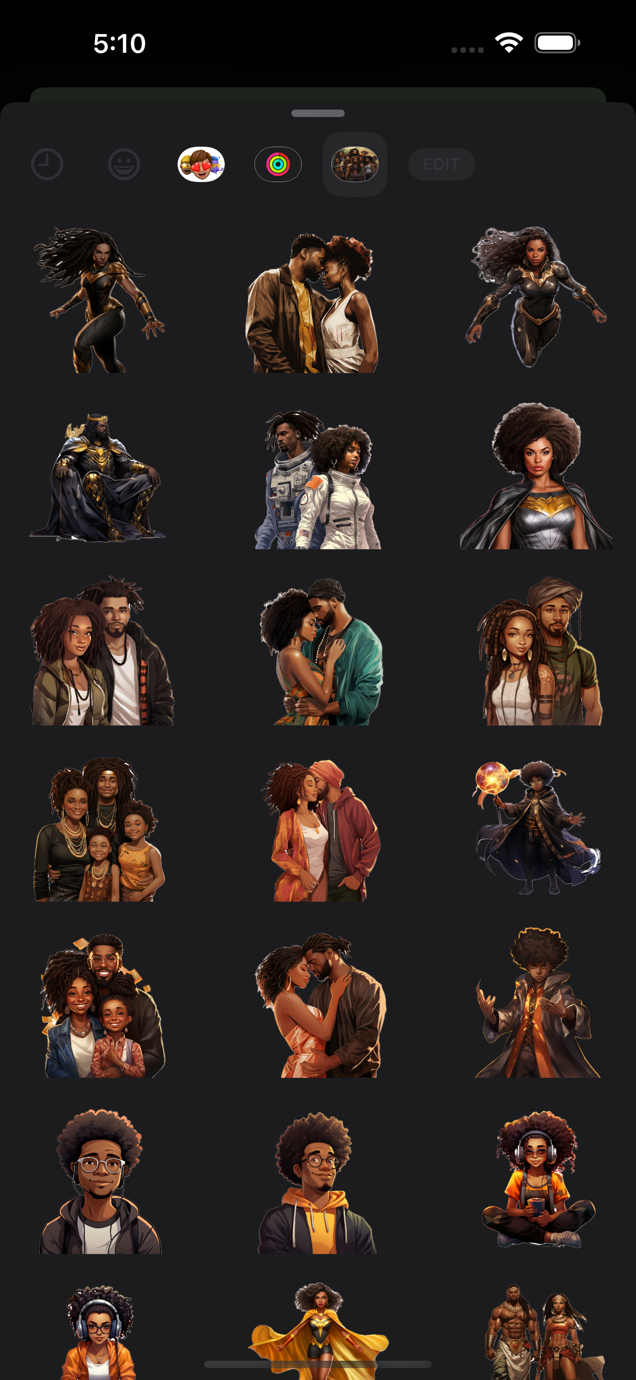 Black History Stickers