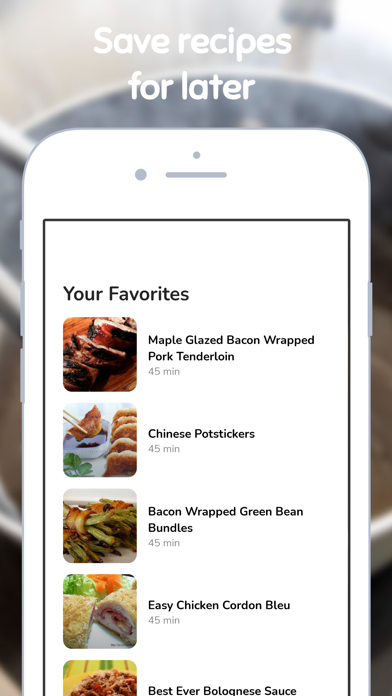 Delicious Pork Meals Screenshot
