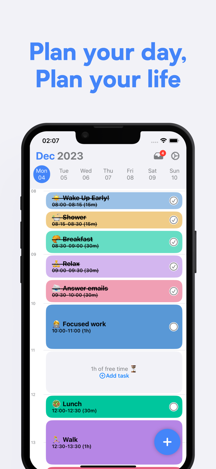 Daily Time Blocking - Planner
