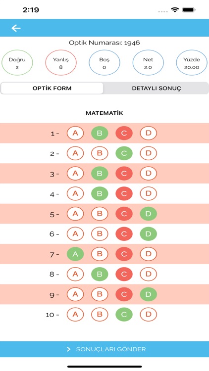 Startfen Optik Okuma