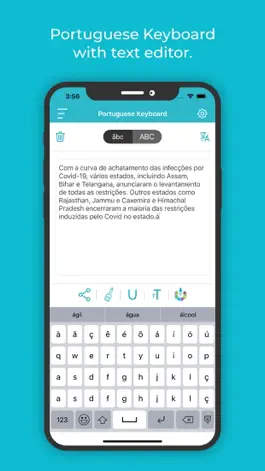Game screenshot Portuguese Keyboard: Translatr apk