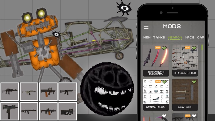 Mods for Melon Playground 2D