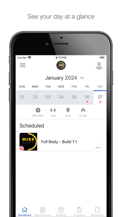 Corporate Wellness BoH Screenshot