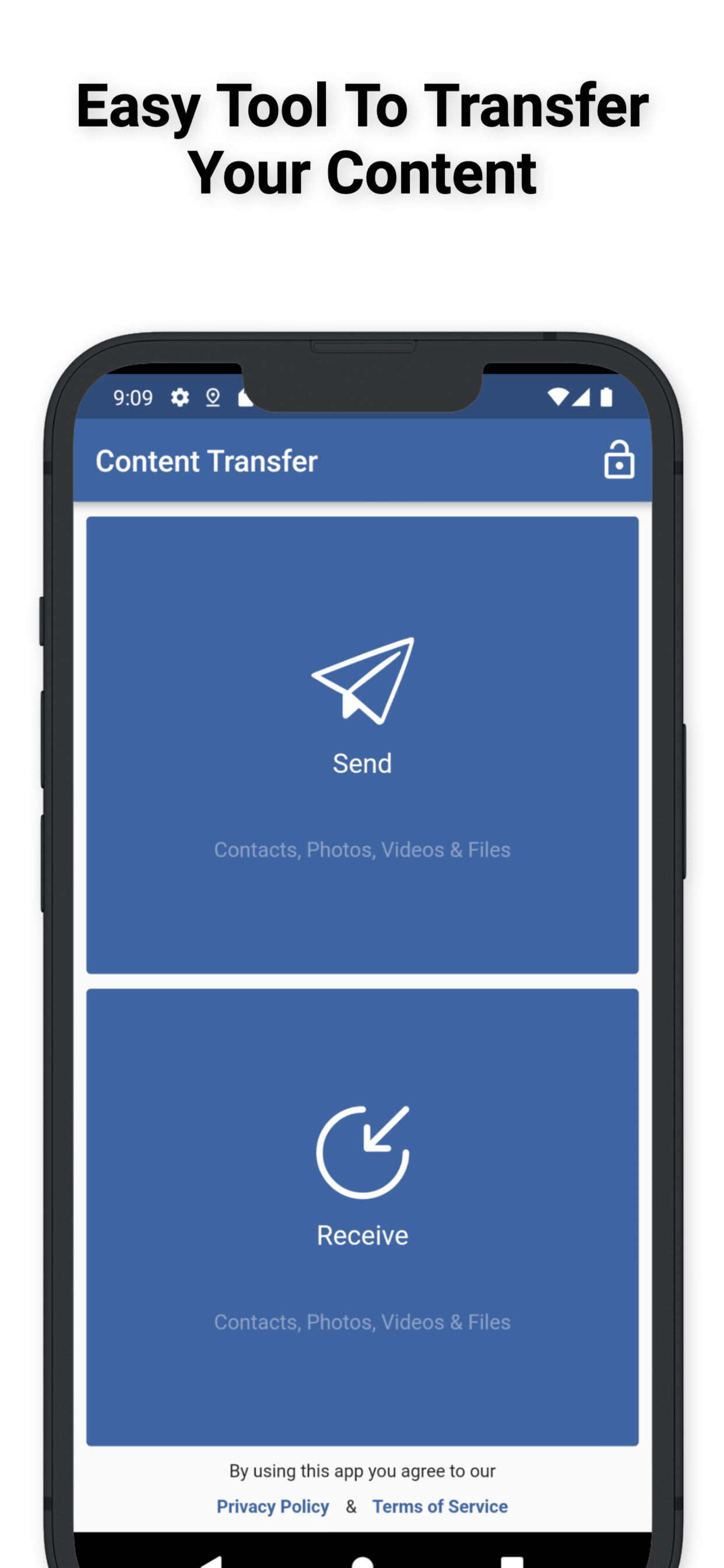 Content Transfer Contacts/File