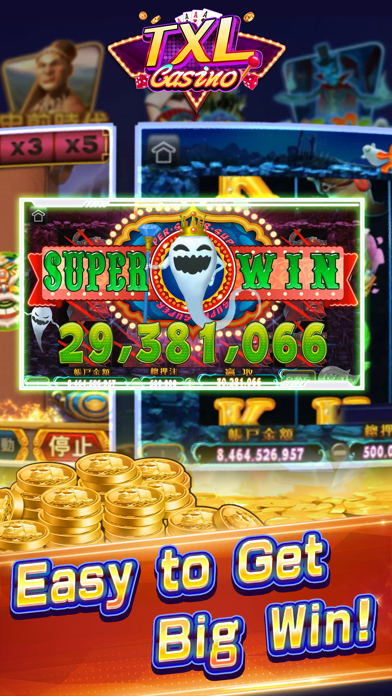 TXL Casino Games Screenshot