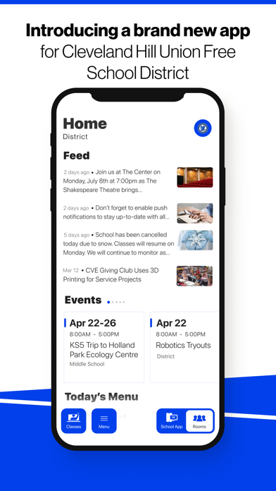 Cleveland Hill Schools Screenshot