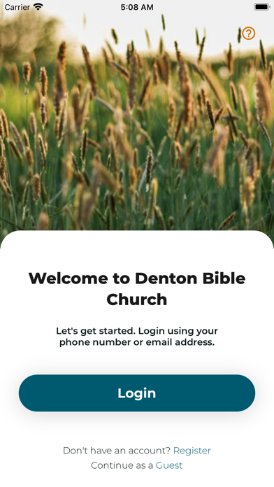 Denton Bible Church Screenshot