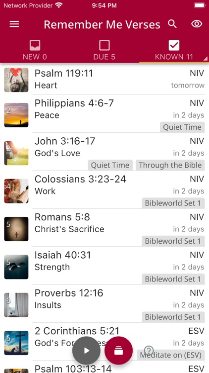 Remember Me. Bible memory app