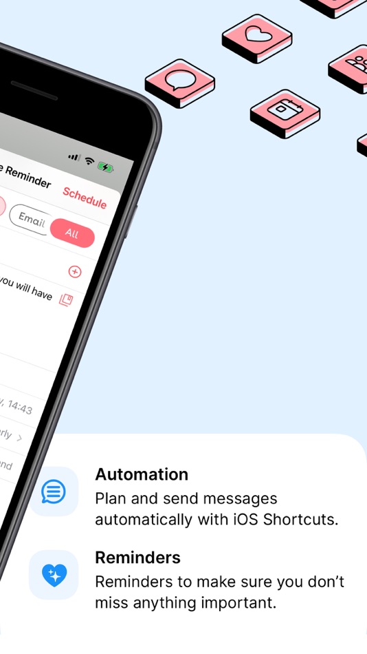 #3. Scheduled - Send text later (iOS) De: Scheduled B.V.