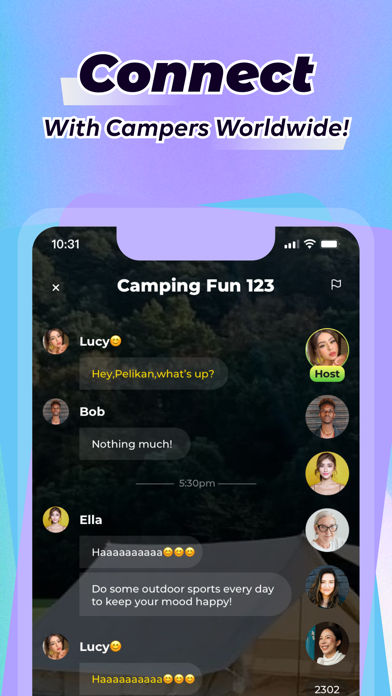 Tentu - Camp With Girls & Boys Screenshot