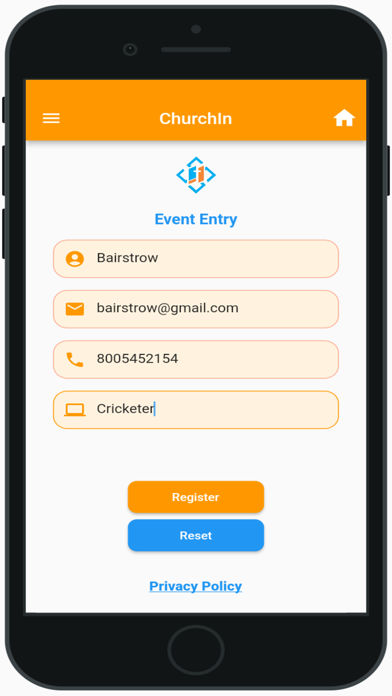 ChurchInApp Screenshot
