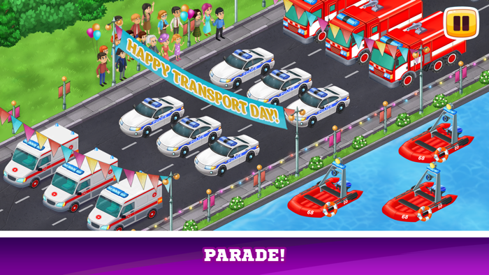 Car games repair truck tractor