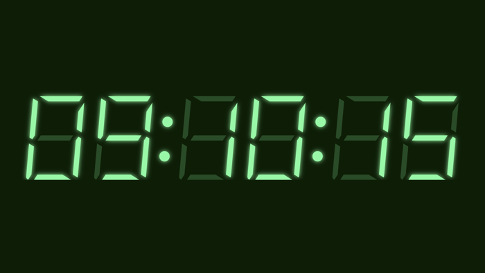 Custom Digital Clock