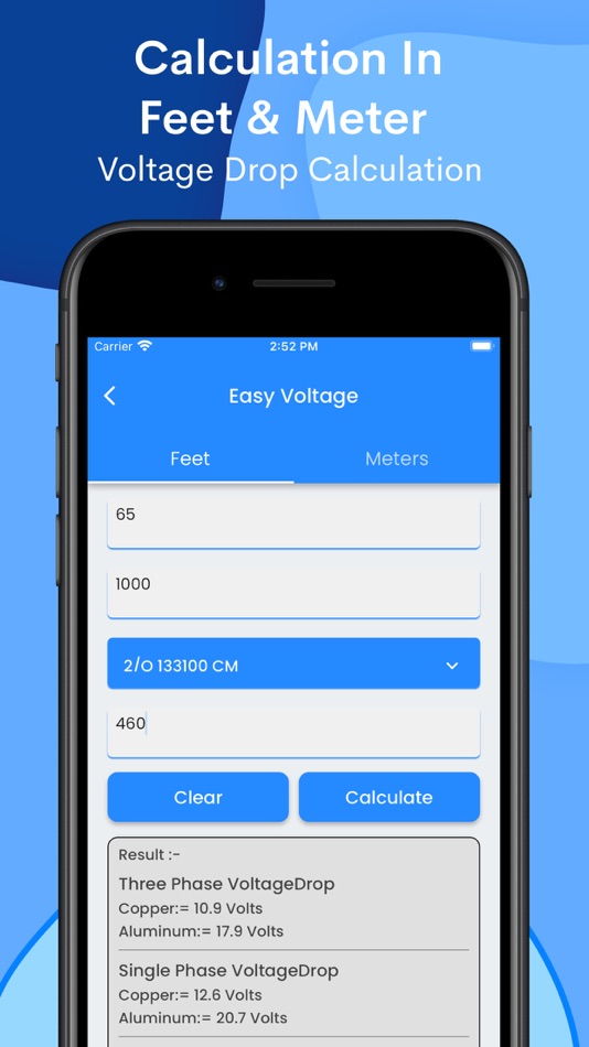 #5. Voltage Drop Calculators (iOS) By: Kantaben Gorasiya